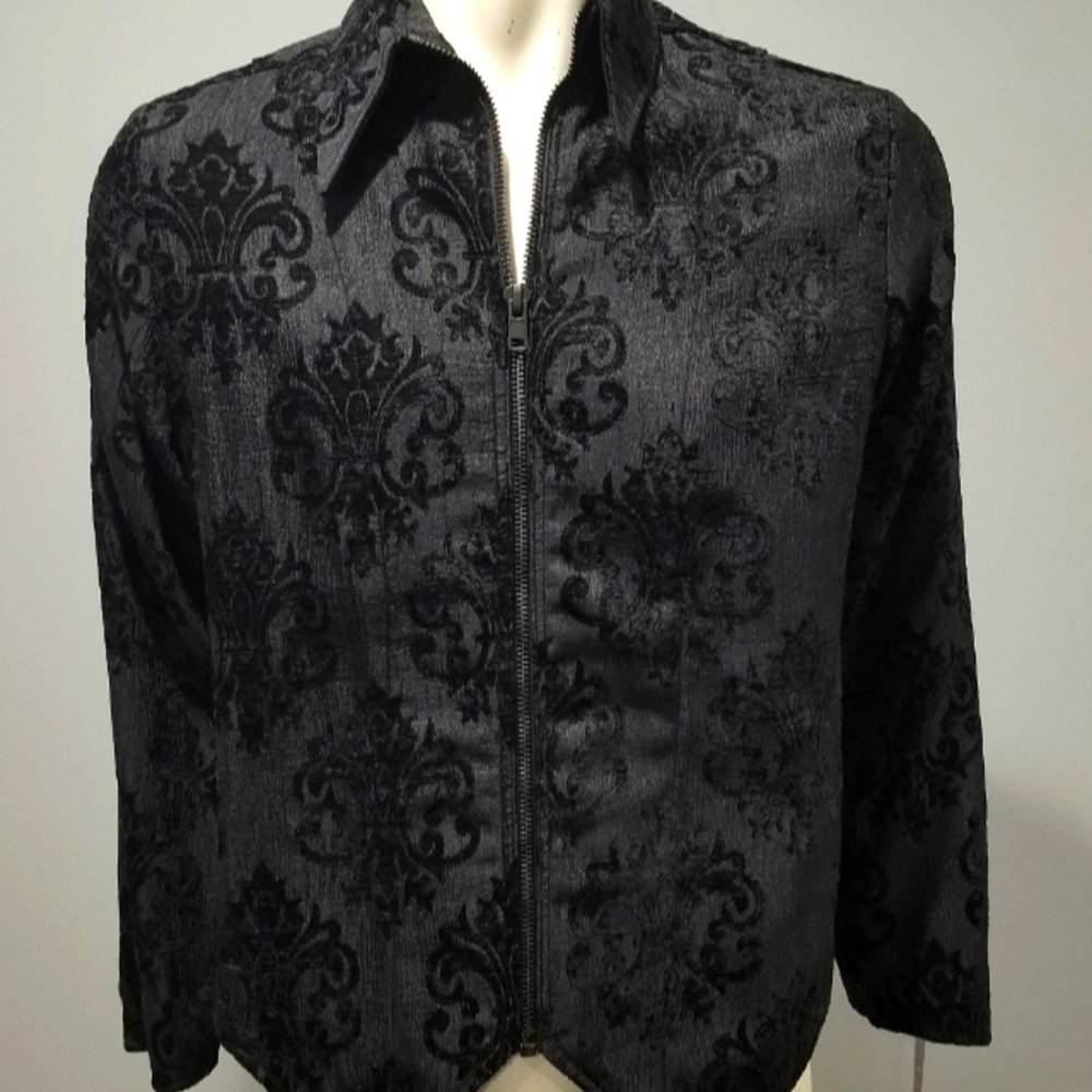 Mens Shrine of Hollywood Brocade Villian Jacket